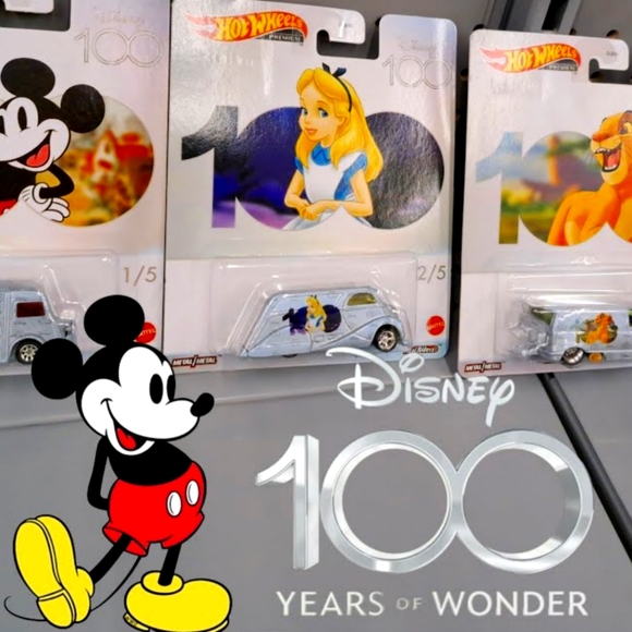 Hot Wheels Disney 100th Anniversary Series - Alice In Wonderland NWT - Picture 5 of 6